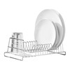 Premier Housewares 12 Plate Dish Drainer - Chrome