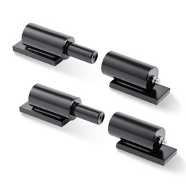 VEVOR Heavy Duty Gate Hinges, 2-Pack 7-Inch Barrel Gate Hinge, Weld On Hinges 900 lbs Load Capacity for Swing Trailer Gates, Grease Zerk Fitting & Internal Ball Bearings for Smooth Operation