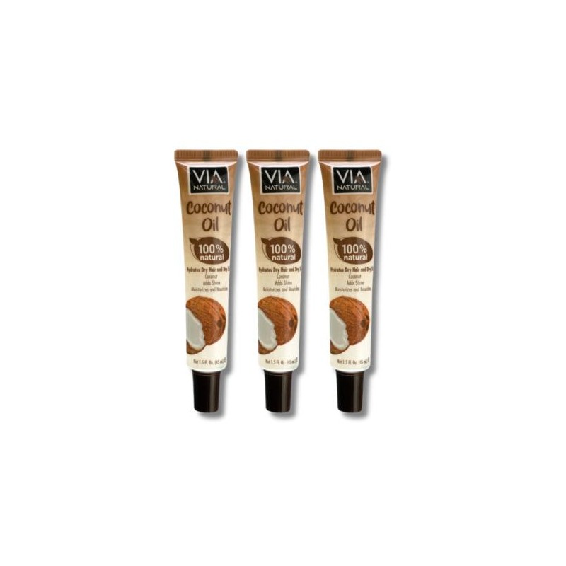 Via Natural Ultra Care Moisturizing Coconut Oil for Hair, Scalp