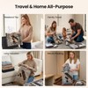 LEAFORY Travel Vacuum Storage Bags with Cordless Rechargeable Electric Pump,