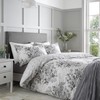 Catherine Lansfield Elinda Floral Reversible Single Duvet Cover Set with