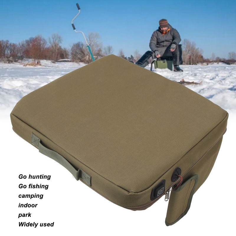 Portable Heated Seat Cushion USB Rechargeable 3 Level Adjustable Temperature