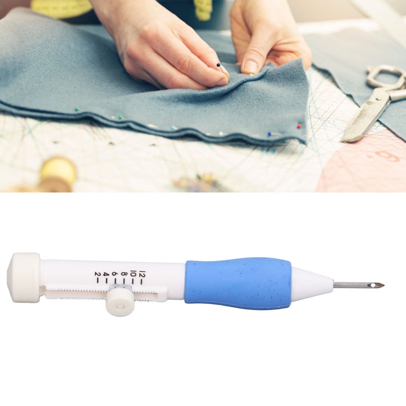 Punch Needle Embroidery Pen Set Three Dimensional Design ABS Plastic