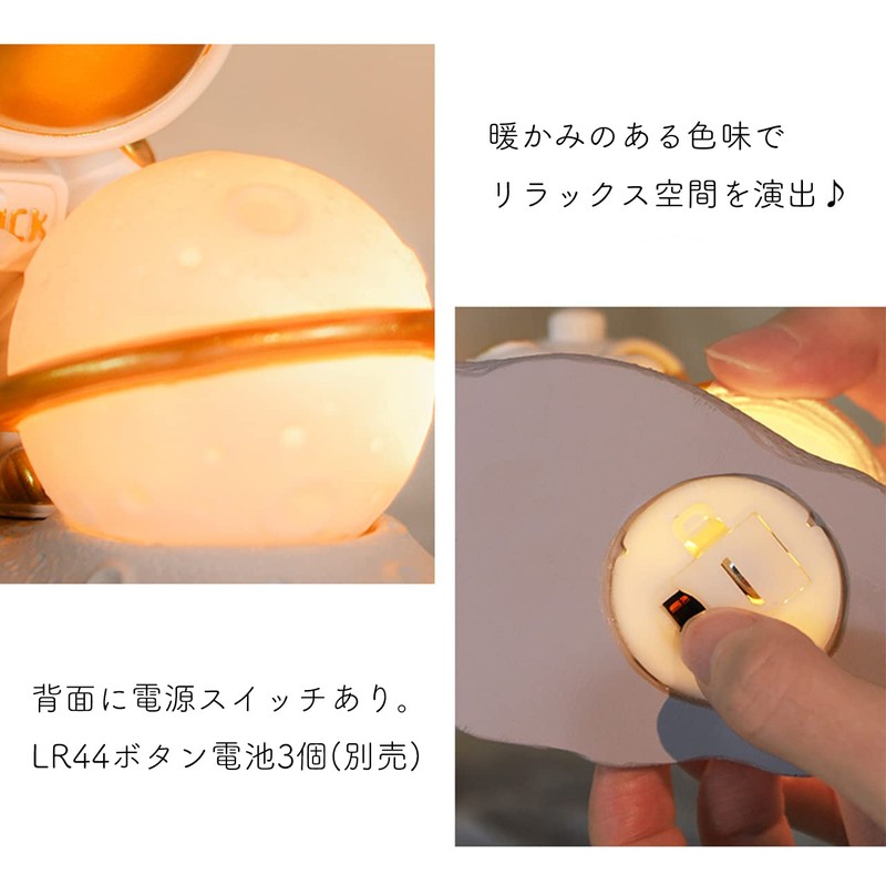 Queen-b Desk Light, Astronaut, Moon, Night, Indirect Light, Stylish, Interior,