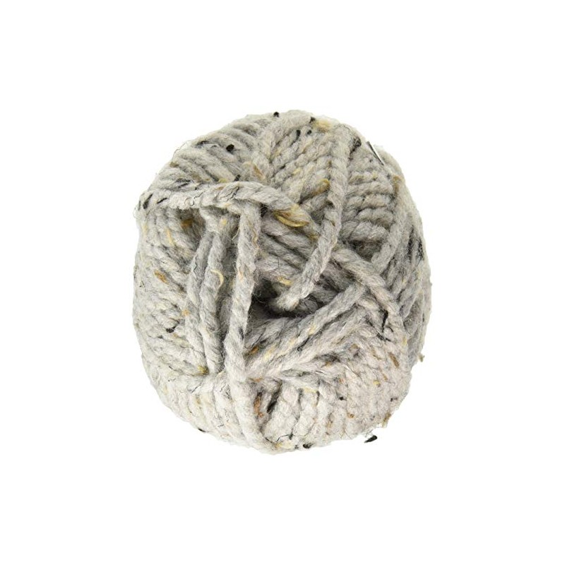 Lion Brand Wool-Ease Thick & Quick Yarn (154) Grey Marble