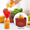 YBCPACK 16 Pack 8oz/250ml Plastic Juice Bottles with Tamper Seal