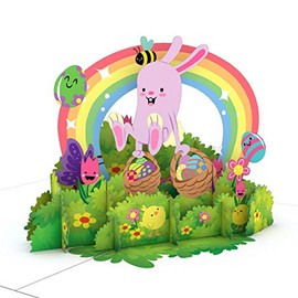 Lovepop Play Easter Bunny Pop Up Card - 3D Card, Easter Card, Easter Greeting Card, 3D Easter Cards, Religious Easter Cards, Easter Bunny Card, 3-D Easter Cards, Pop Up Greeting Cards