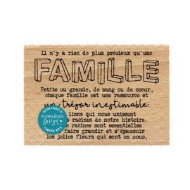 Florilèges Design Wooden Stamp 70 x 100 m