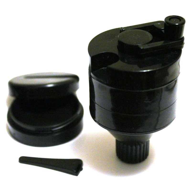 TitanOwl 5x Plastic Spice Funnel Crank Grinder Hand Mill Dia
