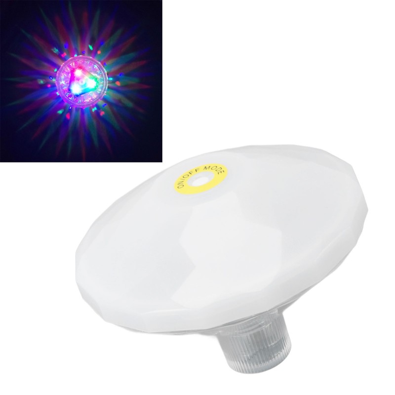 Swimming Pool Light Diamond Shaped Color Changing Battery Powered Pool
