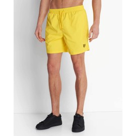 Lyle and Scott Plain Men's Swim Shorts - yellow, size: m
