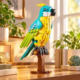 688-Piece Mechanical Animal Building Blocks for DIY Model Building – ABS Construction Set for Creative Projects and Desktop Display