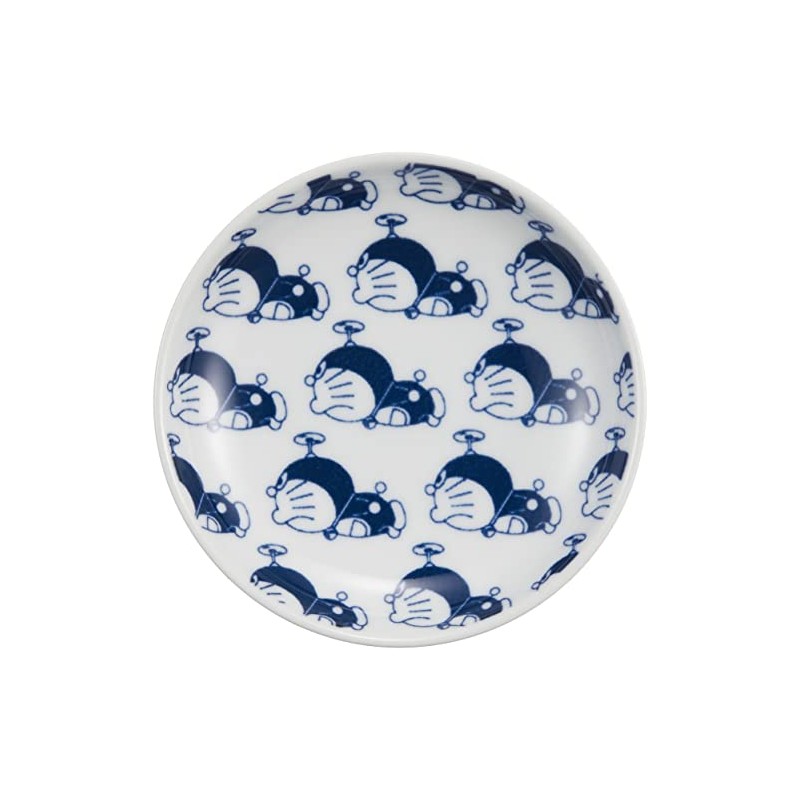 Kaneshotouki 009177 Doraemon Hasamiyaki Plate, Small Plate, Diameter 3.9 inches