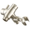 G-Promise Solid Metal Shower Arm Diverter with Holder for Hand
