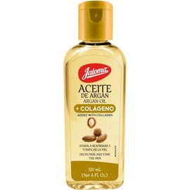 Jaloma Aceite de Argán + Colágeno, para mejorar el aspecto de tu piel, Nutrición intensiva para cabello, 120ml