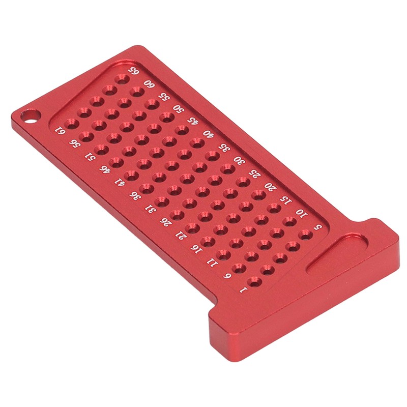 65mm Woodworking Hole Positioning Scribing Gauge Aluminum Alloy Portable Scriber