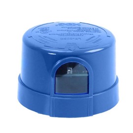 Photocell Sensor Auto On Off Photoelectric Sensor Switch JL-205C Twist Lock for LED Street Barn Parking Lot Area Light Blue Sensory Switch