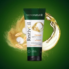 RestivOil Tecnonaturae Nourishing Conditioner Normal Dry Hair Hyperfermented Cereals Light Oils Biodegradable 200ml