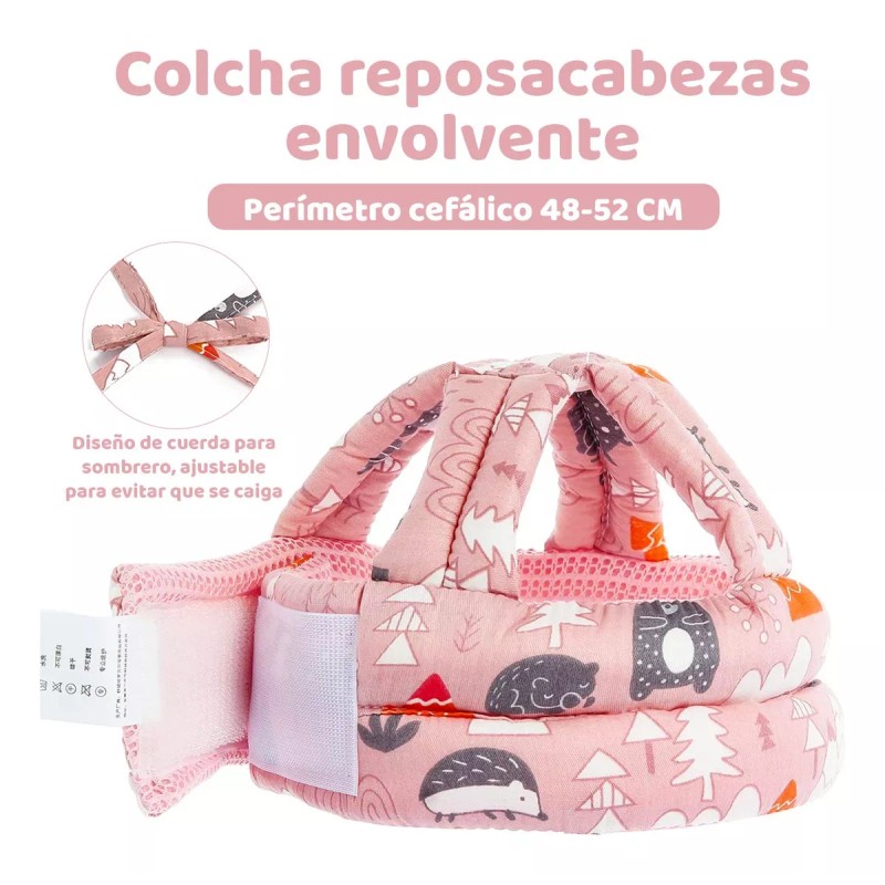 Wskik Cascos Para Bebes Antigolpes Seguridad Bebes + Rodilleras