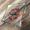 stika.co Red Poppy Wreath Acrylic Block - Remembering Our Heroes