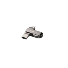 Lexar Unidad Dual JumpDrive D400 USB 3.1 Tipo C y Tipo A, hasta 130 MB/s de Lectura (LJDD400128G-BNQNU)