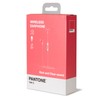 PantoneTM - Bluethooth Stereo Earphones - 5 Hours Autonomous, Pink