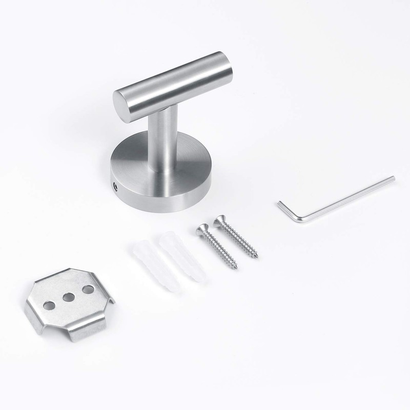 Tuggui Towel Robe Hook SUS 304 Stainless Steel Wall Mount