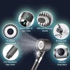 Cowenhey Ion Drops Shower Head with Massage Silicone Head, 3