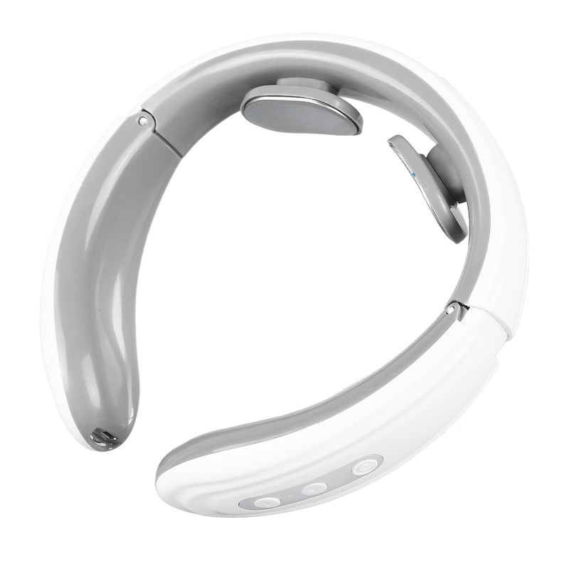 Electric Pulse Neck Massager Vibration Heat 3D Fitment Reduce Fatigue