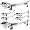 Hsthe Sea Pack of 6 Beautiful Dog-Shaped Chopstick Rests, Zinc