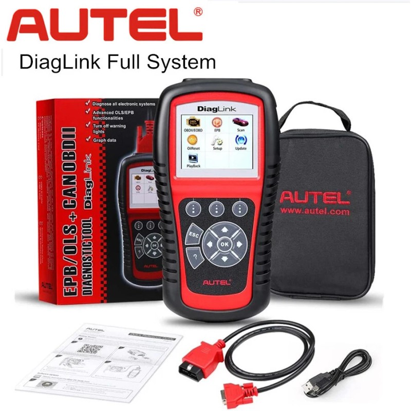 Autel 2025 Car All System Scanner Autel MaxiDiag Elite DiagLink