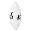 Evolution of Balance Board Throw Pillow