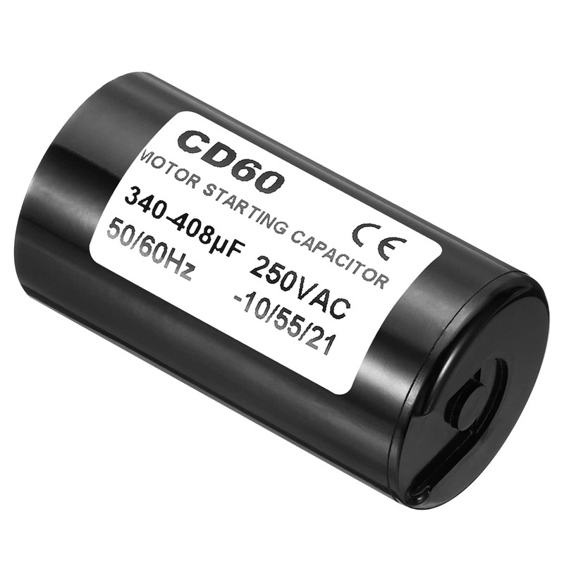PATIKIL Motor Start Capacitor, 340-408uF/Mfd 250VAC 50/60Hz CD60 Run Capacitor