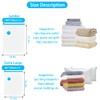 Vacuum Storage Bags 4 Pack Jumbo Airtight Space Compression Bags