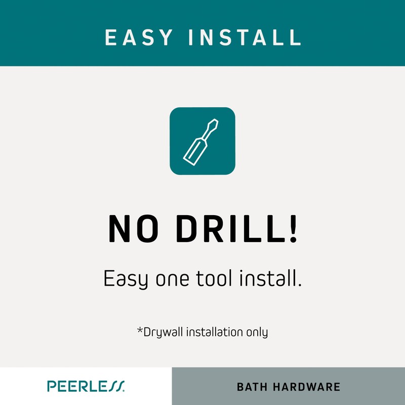 Peerless PA347 Precept Towel Ring, Polished Chrome