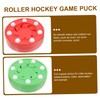 ibasenice 2Pcs Roller Hockey Pucks for Street Hockey Professional Grade