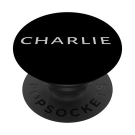CHARLIE BOYS NAME BLACK AND WHITE