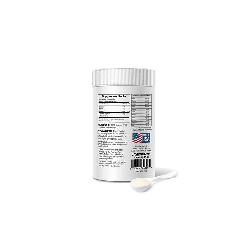 JAYROBB Collagen Peptides Unflavored
