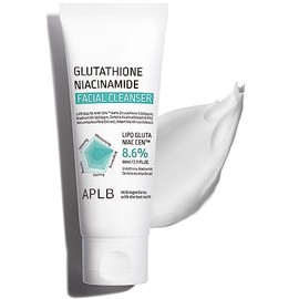 APLB Limpiador facial de niacinamida glutatión | LIPO GLUTA NIAC CEN 8.6% 2.71 FL.OZ/Cuidado de la piel coreano, Cuidados para apretar los poros y el 