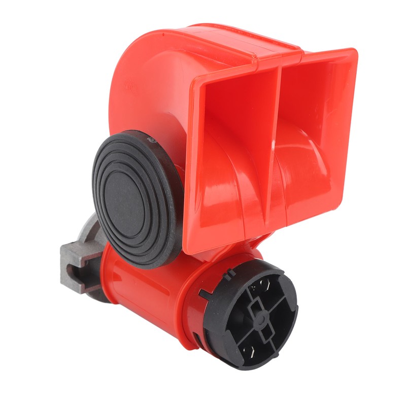Snail Car Horn Red Air Electric Snail Single Horn Kit
