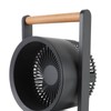 USB Desk Fan with Night Light 5 Speeds Quiet Portable