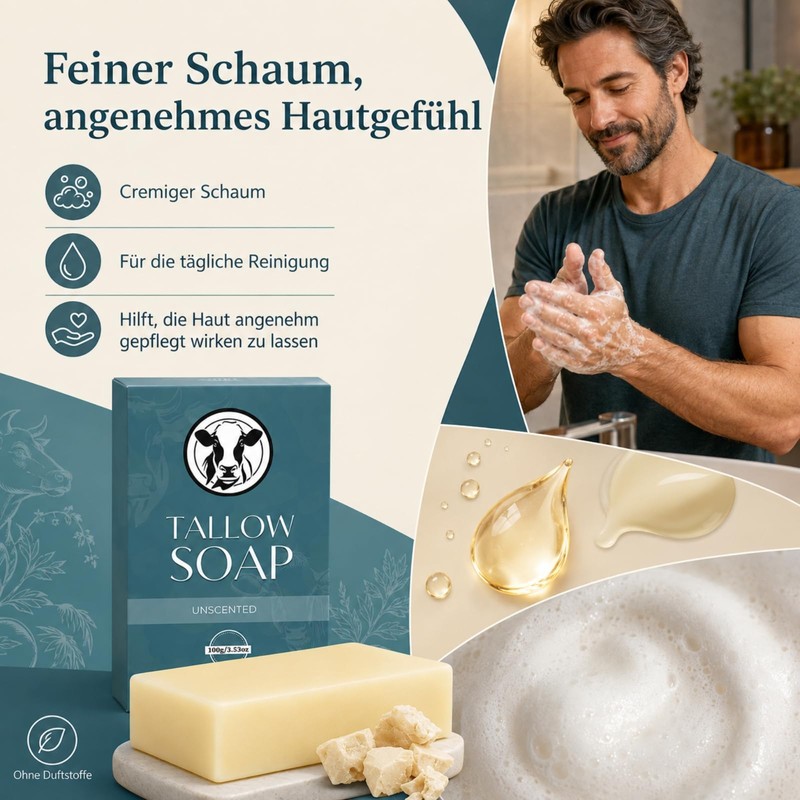 Beef Tallow Soap