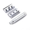 Edwin Jagger Des89lamzbl Double Edge Safety Razor, Chrome Lined