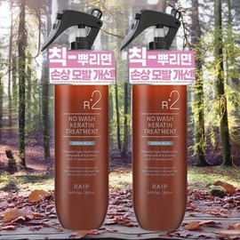 LAIP Natural Hair Nutrition Hair Shine R2 No-Wash Treatment Ocean Blue 2pcs 250ml / 라입 자연유래 모발영양 모발윤기 R2 노워시 트리트먼트 오션블루 2개 250ml