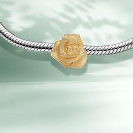 MSPOVOF Heart Christmas Animal Charms Bead for Bracelets and Necklaces S925 Sterling Silver Charms for Birthday Women Jewellery Gift, Cubic Zirconia