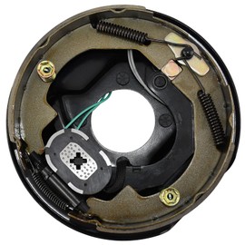 JADODE 10" x 2-1/4" Trailer Electric Trailer Brake Assembly Right Side for 3500 lbs axle Heavy Duty Electric Trailer Brake Kits 10" x 2.25"