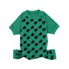 Leveret Dog Pajamas 100% Cotton Bunny Rabbit Green (Size Medium)