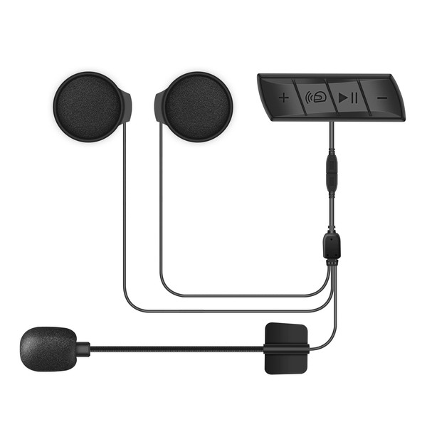 VR-robot M7 Bluetooth Motorcycle Helmet Headset, Waterproof, Minimalist Design, Active