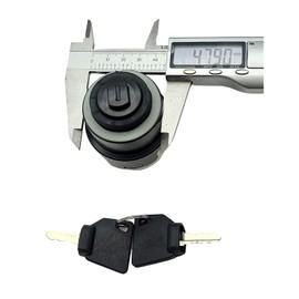 Kridets 701-80184 701-45500 701/45500 701/80184 Ignition Switch with 2 Keys 9 pins Compatible with JCB JCB200 JCB220 Excavator for Loader 2CX 3CX 4CX 5CX for Tractor LB60 LV60 LV80