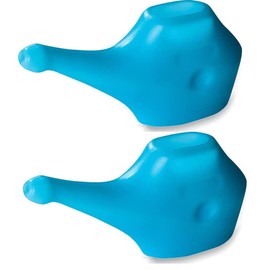 Leak Proof Durable Traveler’s Neti Pot (Blue, 2)